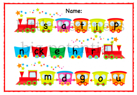 Letter sound train- student record